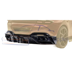 El parachoques trasero de fibra de carbono se vende mucho y es compatible con el difusor de fibra estilo <span class=keywords><strong>Rome</strong></span> M. - Product Image 6