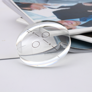 Lentes Progresivas de Plástico para Prescripción Médica 1.56, 12+2mm, HMC, 70mm de Diámetro, UV420, Dos Piezas, Resina Transparente Kingway, Protección Ocular - Product Image 3