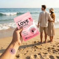 Patchs d'amour à marque privée : Soutien à la libido, nutriments absorbés, avec extrait de Maca et de Damiana