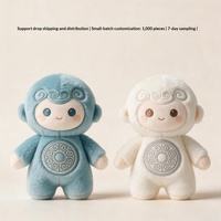 Jouets en peluche originaux et tendance Jingcheng Wadangyun, série pour enfants, boîtes mystères, pendentifs en peluche classiques de style chinois, ornements PP