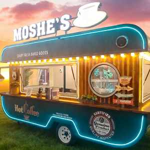 Gerobak Makan Terpopuler Restoran Keliling Pemandangan Jalanan Makanan Cepat Saji - Product Image 1