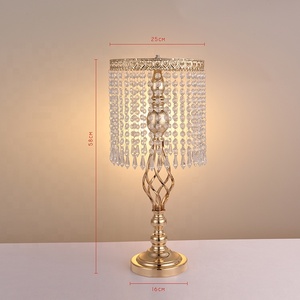 <span class=keywords><strong>Vase</strong></span> en cristal, support de fleurs en fer doré, décoration directe depuis l'usine, <span class=keywords><strong>pour</strong></span> Festival, fête de mariage - Product Image 2