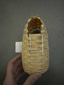 Nid d'oiseau tissé en bambou motif solide <span class=keywords><strong>nichoir</strong></span> <span class=keywords><strong>pour</strong></span> jardinage perroquet Pigeon nid d'animal de compagnie nids d'oiseaux naturels - Product Image 6