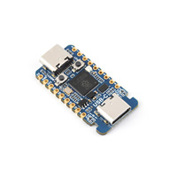 Waveshare RP2350 USB-C Papan Pengembangan Raspberry Pi Dual-Core MCU Port Tipe-C Ganda USB 1.1 Host/Perangkat 15 GPIO