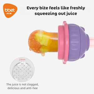 BAOHUI chine congelé infantile jouet de dentition bébé nourriture grignoteuse Silicone fruits mangeoire sucette - Product Image 3