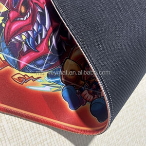 Tapis de jeu Yugioh 24*14 pouces, tapis de jeu <span class=keywords><strong>Yu</strong></span>-<span class=keywords><strong>Gi</strong></span>-<span class=keywords><strong>Oh</strong></span> Dragon, tapis de jeu de cartes YGO, tapis KMC TCG OGC CCG YuGiOh - Product Image 4