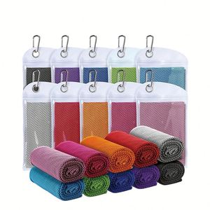 Microfiber <b>Cooling</b> Ice Towel Custom logo Quick-Dry Gym Yoga Towel Eco-friendly Digital Printing Adult Summer Sports Games - Product Image 1