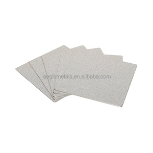 1.5mm 2mm 2.5mm 5mm Độ dày 316L din1.4404 Bộ Lọc Khuếch tán khí thép không gỉ thiêu kết tấm microporous - Product Image 2