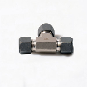 Connecteur en T en acier inoxydable SS-T à 3 voies pour eau, huile, gaz et milieux corrosifs - Product Image 5