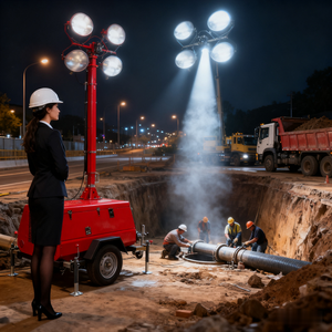 800 2000kw industriale portatile v gemello 10kw emergenza Gener torre faro Gener <span class=keywords><strong>dimensioni</strong></span> di produzione - Product Image 3