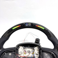 Volant en cuir en fibre de carbone personnalisé conçu pour les modèles Dodge Challenger Hellcat Challenger SRT RT Series Charger