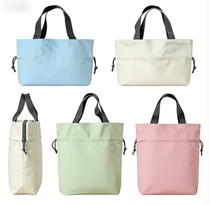 กระเป๋าผ้าแคนวาสคุณภาพสูง ทนทาน เป็นมิตรกับสิ่งแวดล้อม ใช้ซ้ำได้ กันน้ำ ปิดด้วยซิป พกพาสะดวก รับสกรีนโลโก้ - Product Image 2