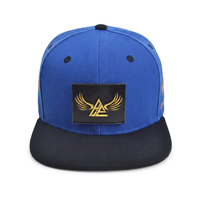 Gorra Snapback de 6 Paneles con Logotipo Personalizado, Ajustable, de Algodón Estructurado, Estilo Urbano Vintage, de Alta Calidad, Bicolor, Venta al por Mayor