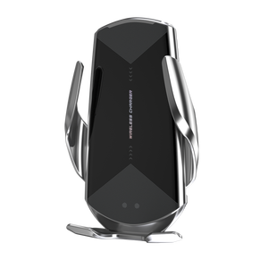 Support de chargeur de voiture sans fil à capteur infrarouge 15W avec fixation automatique pour grille d'aération, compatible iPhone et smartphones Android universels - Product Image 2