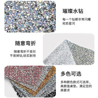 Vente en gros pliable brillant strass ongles tapis de table salon manucure repose-main coussin lavable Photo fond paillettes Art