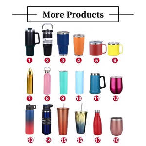 Jwh 20Oz Đôi Tường Rò Rỉ Bằng Chứng Khoảng Trống Thăng Hoa Nóng Và Lạnh Thép Không Gỉ Cốc Với Rơm - Product Image 4