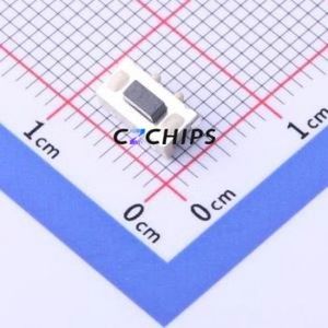 TS-1112E-E Tactile Switch SMD Switch Single Pole Single Throw Rectangle Button 2.6N Horizontal Mount - Product Image 1
