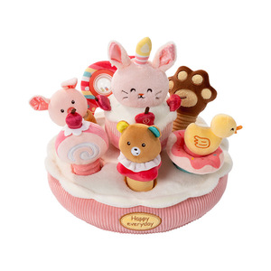 Jollybaby Juguete de Peluche Corto para Pastel de Cumpleaños 0-24 Meses, Juego de Zanahoria para Tirar, 31-50cm, Bolsa de <span class=keywords><strong>PE</strong></span>, China, Sin Relleno - Product Image 5