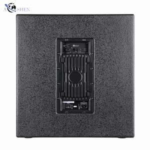 AOSHEN Factory - Haut-parleur de basses actif professionnel en bois de 18 pouces, 1000W - Product Image 5