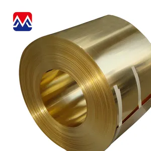 0.5mm CuZn30 H70 C2600 Copper alloy Brass Strip / Brass Tape / Brass sheet Coil