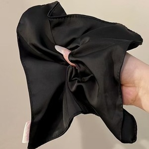 Coleteros de Satén Cuadrados de Moda para Mujer, con Sensación de Seda de Lujo, Bandas Elásticas Elegantes para Cola de Caballo, Accesorios para el Cabello - Product Image 4