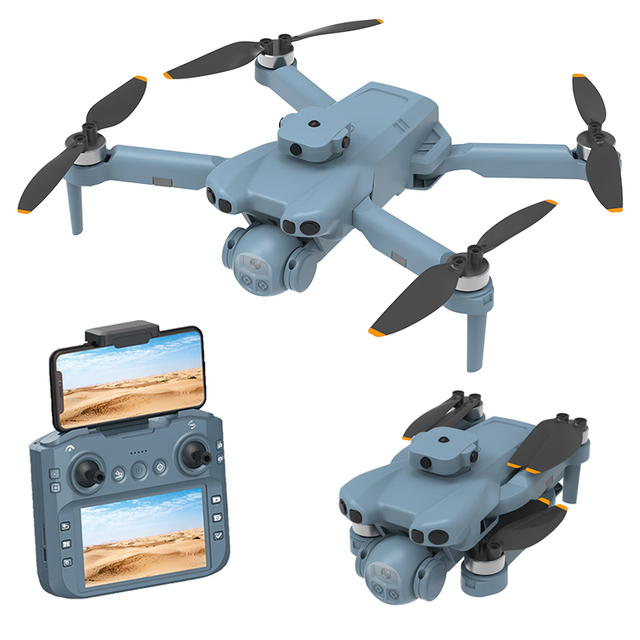 ZD018 Mini Drone With Dual Cameras Wifi FPV Obstacle Avoidance Optical Flow Quadcopter Big Screen Remote Control RC Drones