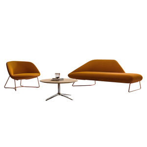 Ensemble de canapés de conférence modernes et contemporains avec revêtement en tissu et base en métal pour hôtels, appartements et espaces publics - Product Image 1