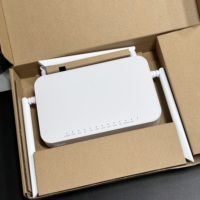 BR ONU Prix Usine Unité de Réseau Optique PT939 XPON 4GE 1USB 1TEL WIFI2.4/5G 12V 1.5A ONT ROUTER Fibre FTTH FTTX 1 An
