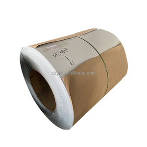 Bobina de Acero Galvanizado Prepintado <span class=keywords><strong>PPGI</strong></span> con Recubrimiento de Color, Servicios de Doblado, Corte y Soldadura, Certificado BIS, Suave, RAL9016 - Product Image 4