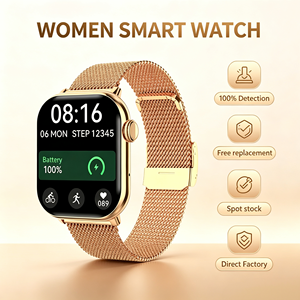 Smartwatch DTM2 per Donne con Display AMOLED da 1,85 Pollici, 4GB di Memoria, Chiamate BT, Monitoraggio del Battito Cardiaco e del Sonno, Download APP, Vendita all'Ingrosso OEM - Product Image 1