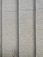Revêtement mural extérieur en pierre flexible artificielle, facile à installer, écologique, ignifuge, carreaux muraux en placage beige pour la décoration