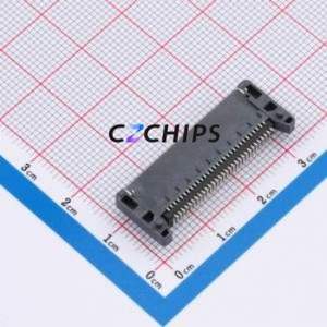 HSEC8-130-01-L-RA Gold Finger Connector SMD,P=0.8mm,Horizontal Mount Connector 0.8mm 60P Horizontal Mount Copper Beryllium - Product Image 2