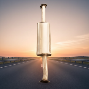 Silenciador de Escape Automotriz de Acero Inoxidable de Alta Calidad para Elantra Sonata NF 2.0L 2.4L, Silenciador de Alto Flujo de 1.5 mm de Espesor - Product Image 1