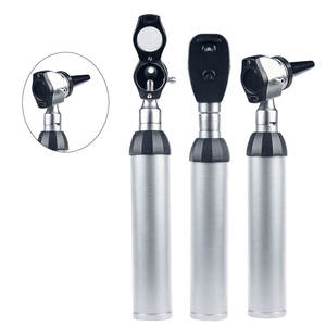 Ensemble d'otoscopes portables miniatures à fibre optique pour soins des oreilles, kit de diagnostic ORL avec logo personnalisé, instruments chirurgicaux ORL de haute qualité - Product Image 3