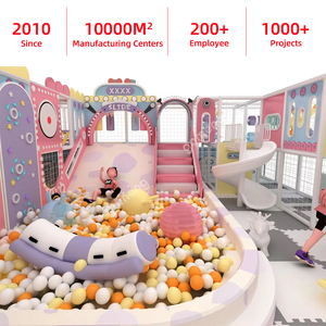 Khu vui chơi thương mại nhiều màu sắc, lâu đài phiêu lưu, bộ đồ chơi sân chơi trẻ em, thiết bị sân chơi trong nhà cho trẻ em - Product Image 2