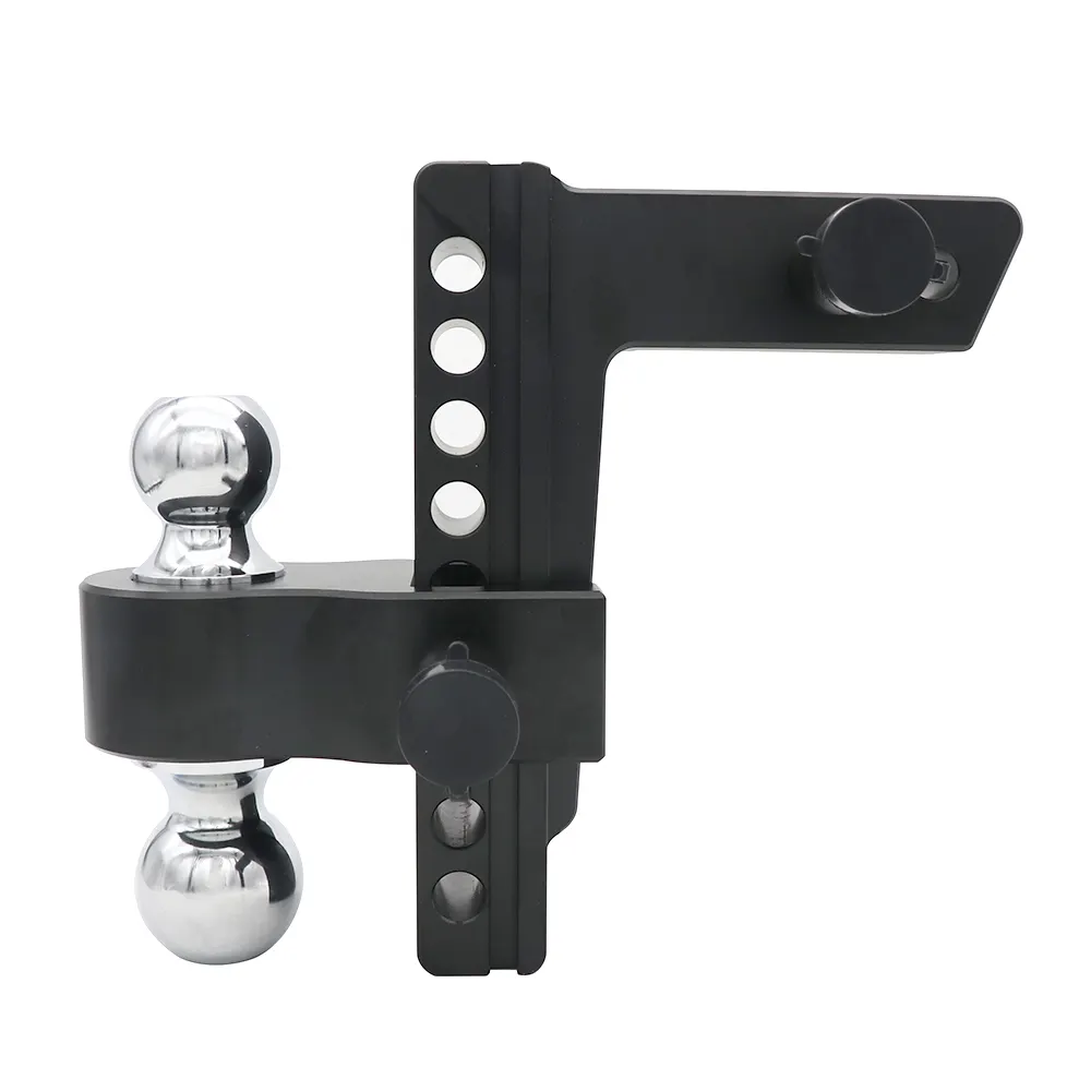 2 balls Adjustable Trailer Hitch Tow Ball Mount Trailer Tow Receiver