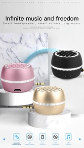 Mini Altoparlante Portatile 3W con Ingresso Line-in e Bassi Nitidi, Audio AUX da 3,5mm per Laptop e Telefono - Product Image 6