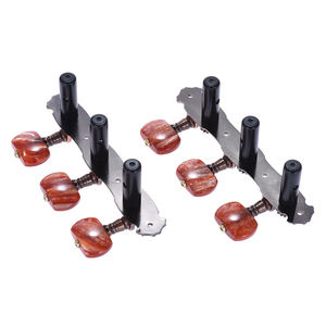 <span class=keywords><strong>Alice</strong></span> AOS-022V2P acustica classica chitarra accordatura tasti pioli corda accordatori teste macchina con bronzo viola placcato 1 paio - Product Image 2