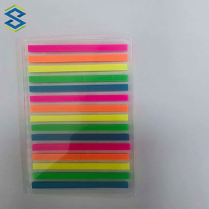 Marque-pages autocollants colorés Kingpin pour la lecture, <span class=keywords><strong>notes</strong></span> adhésives transparentes, bloc-<span class=keywords><strong>notes</strong></span>, papeterie esthétique - Product Image 3