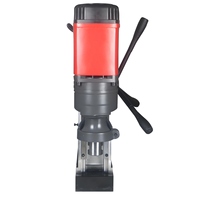 Perceuse magnétique à vitesse unique BAOJIE BJ-32, machine de perçage industrielle portable pour le perçage de plaques d'acier, la découpe annulaire et le taraudage