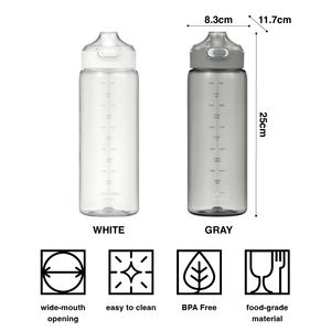 Botellas de Agua Reutilizables de Copolíster Ligero al por Mayor con Marcador de Tiempo Impreso - Product Image 6