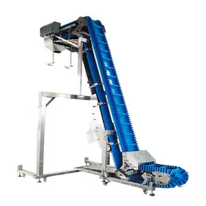 Machine washable easy clean and get dry strong working water proof PU belt conveyor