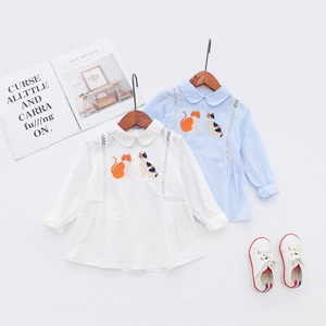 Vestido de Primavera para Bebé Niña, Estilo Coreano, Bordado con Dibujos Animados, Nuevo Producto, Se Busca Distribuidor - Product Image 1