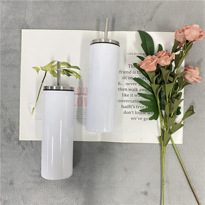 Vaso de pulpa para impresión en caliente, alto e irrompible, Delgado, recto, totalmente 20oz, blanco, sublimación - Product Image 5