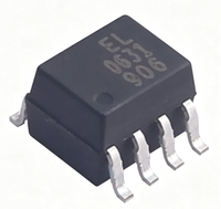 En stock El0631(Ta) 3750Vrms 10kV Us Cmti Open Collector Dual Channel Smd Opto Isolator