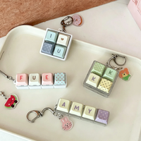 Cadeaux personnalisés, design de touches de clavier anime cartoon personnalisées, nouveau clavier à touches multicolores, jouet anti-stress, ensemble de touches de clavier sublimées