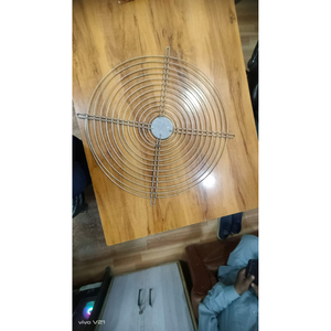 Rejilla de malla de alambre industrial para ventilador axial, cubierta protectora de seguridad, accesorio duradero y resistente para ventiladores de flujo axial - Product Image 6