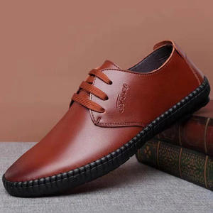 Nuove piccole scarpe da guida con suola morbida in pelle One-step, scarpe con piselli in pelle morbida in PU, scarpe Casual alla moda da <span class=keywords><strong>uomo</strong></span> - Product Image 3