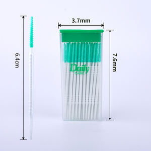 Cepillo <span class=keywords><strong>Interdental</strong></span> de Silicona Suave con Cerdas Reutilizables para Limpiar Encías y Masajear, Venta Caliente, Venta al por Mayor Directa de Fábrica en el Medio Oriente - Product Image 5