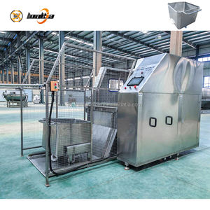 Chariot <span class=keywords><strong>de</strong></span> lavage pour bacs d'ingrédients industriels avec élévateur hydraulique, personnalisable pour différentes tailles <span class=keywords><strong>de</strong></span> chariots - Product Image 5